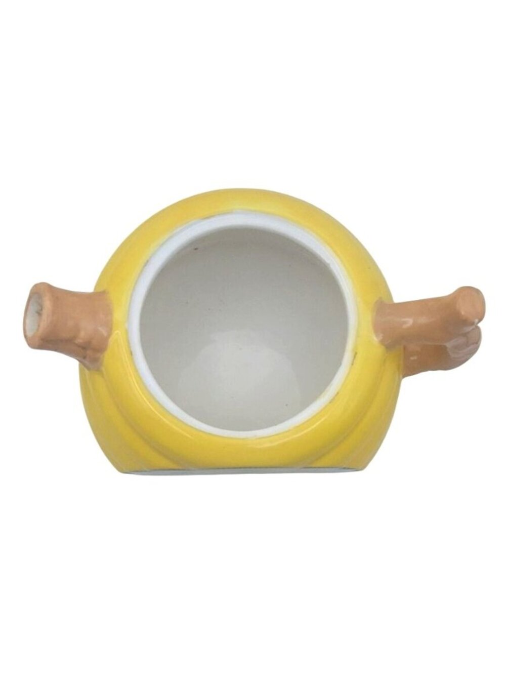 Disney Winnie The Pooh Ceramic Yellow Bee Hive Teapot Piglet Picinic & Bee Lid - Picture 6 of 14